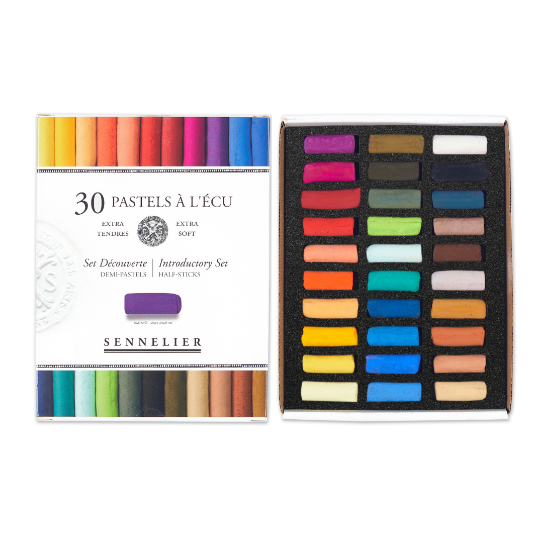 Sennelier Extra Soft Half Pastels 'Assorted' Set of 30