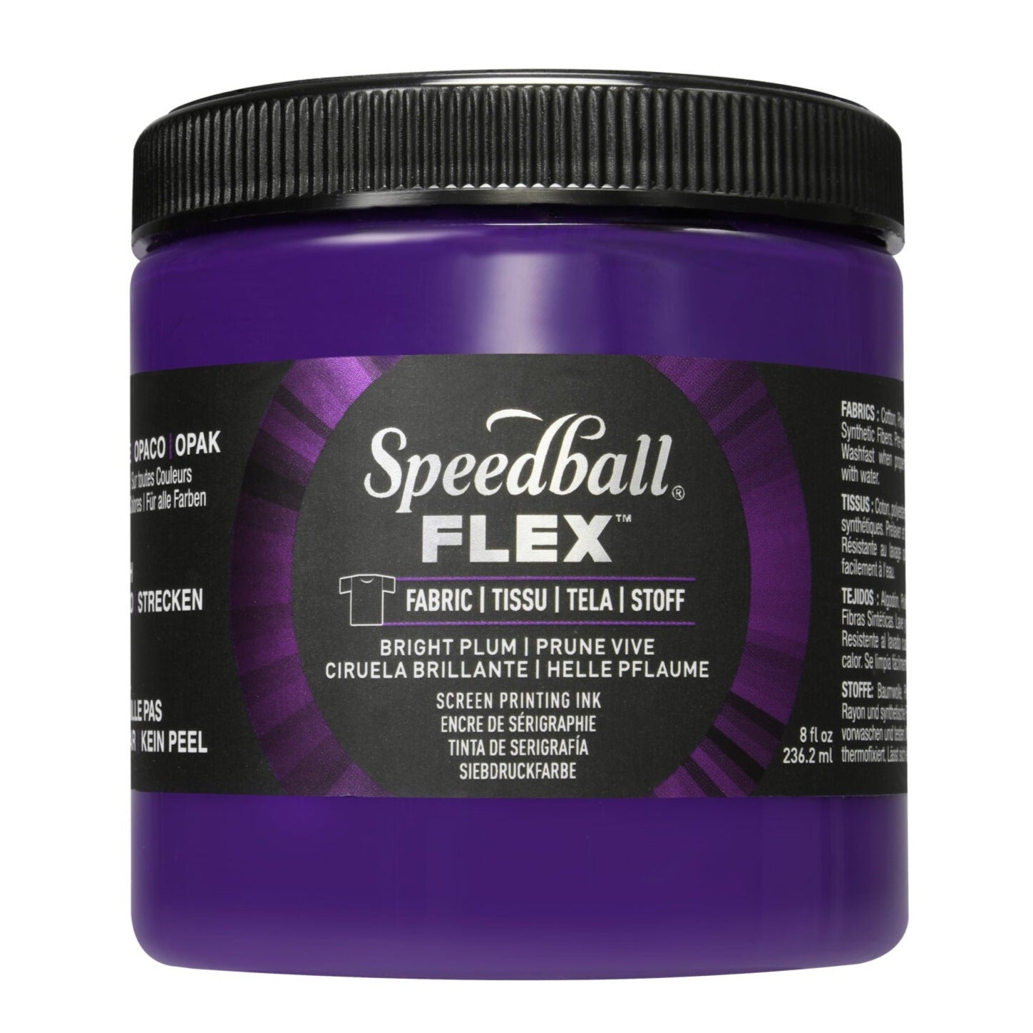 Speedball Flex Screen Printing Ink for Fabric 8oz