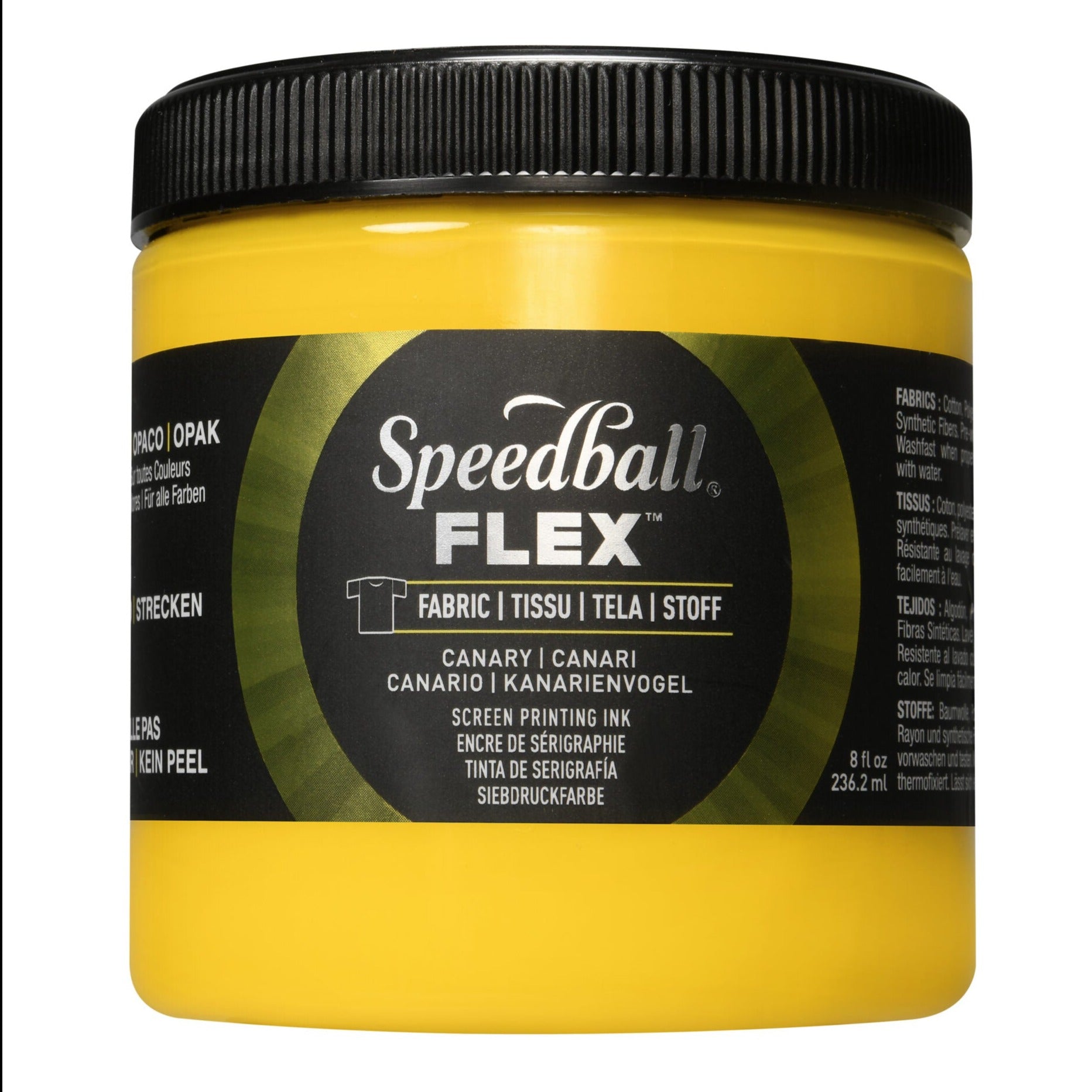 Speedball Flex Screen Printing Ink for Fabric 8oz