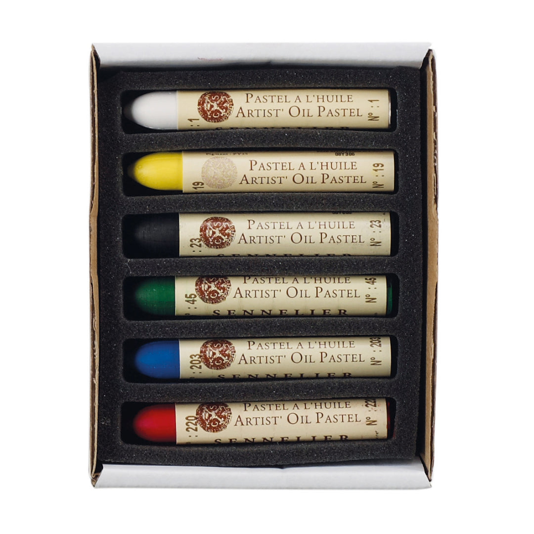 Sennelier Discovery Oil Pastel Box Of 6