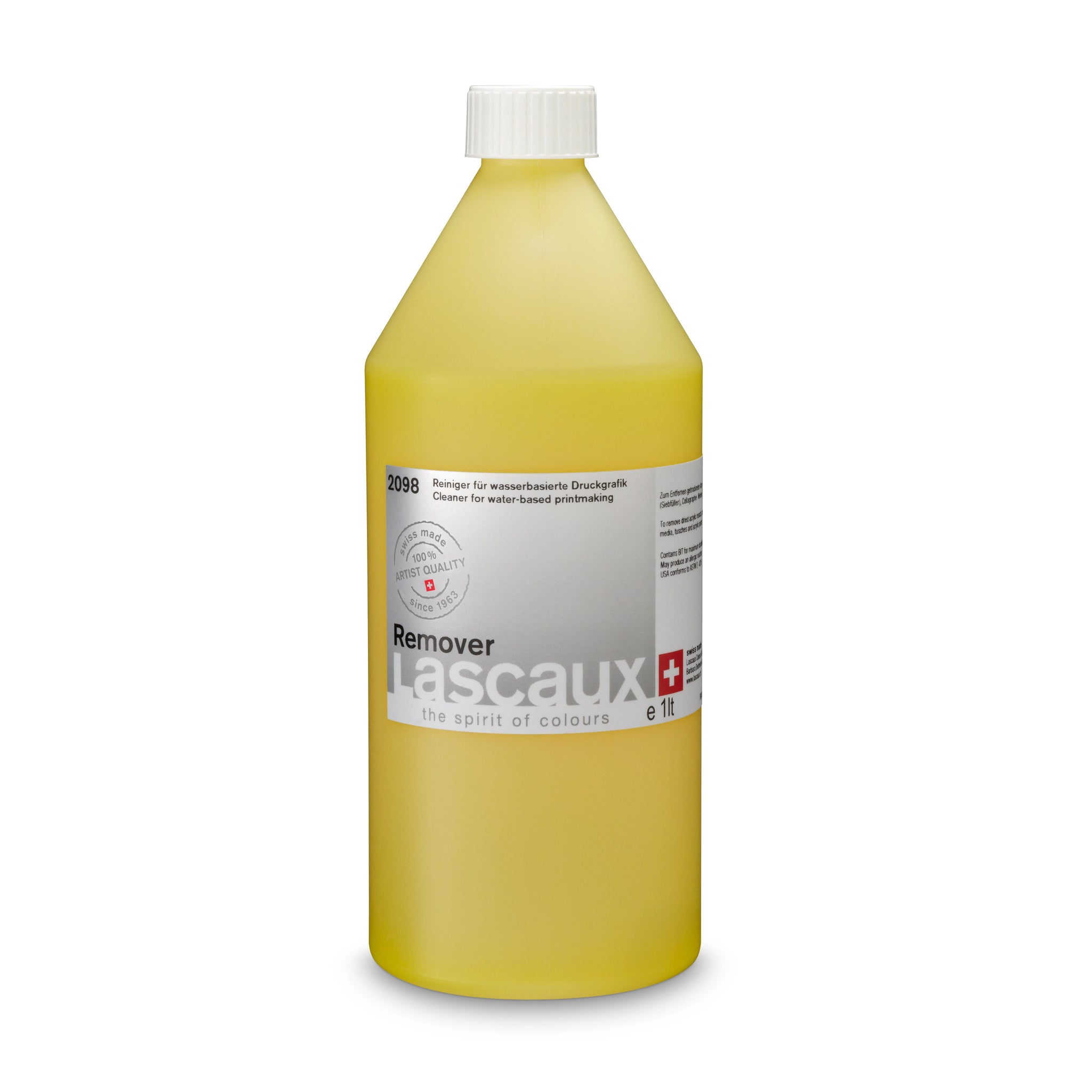 Lascaux Water Based Screenprinting Remover 1 Litre - Melbourne Etching Supplies