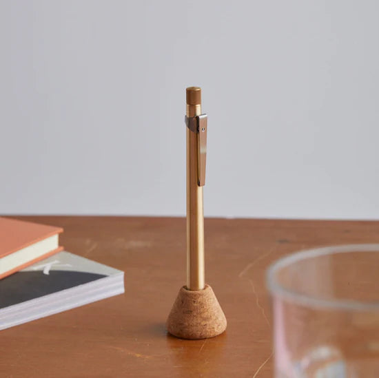 Makers Cabinet Lazlo Pen: Brass - Melbourne Etching Supplies