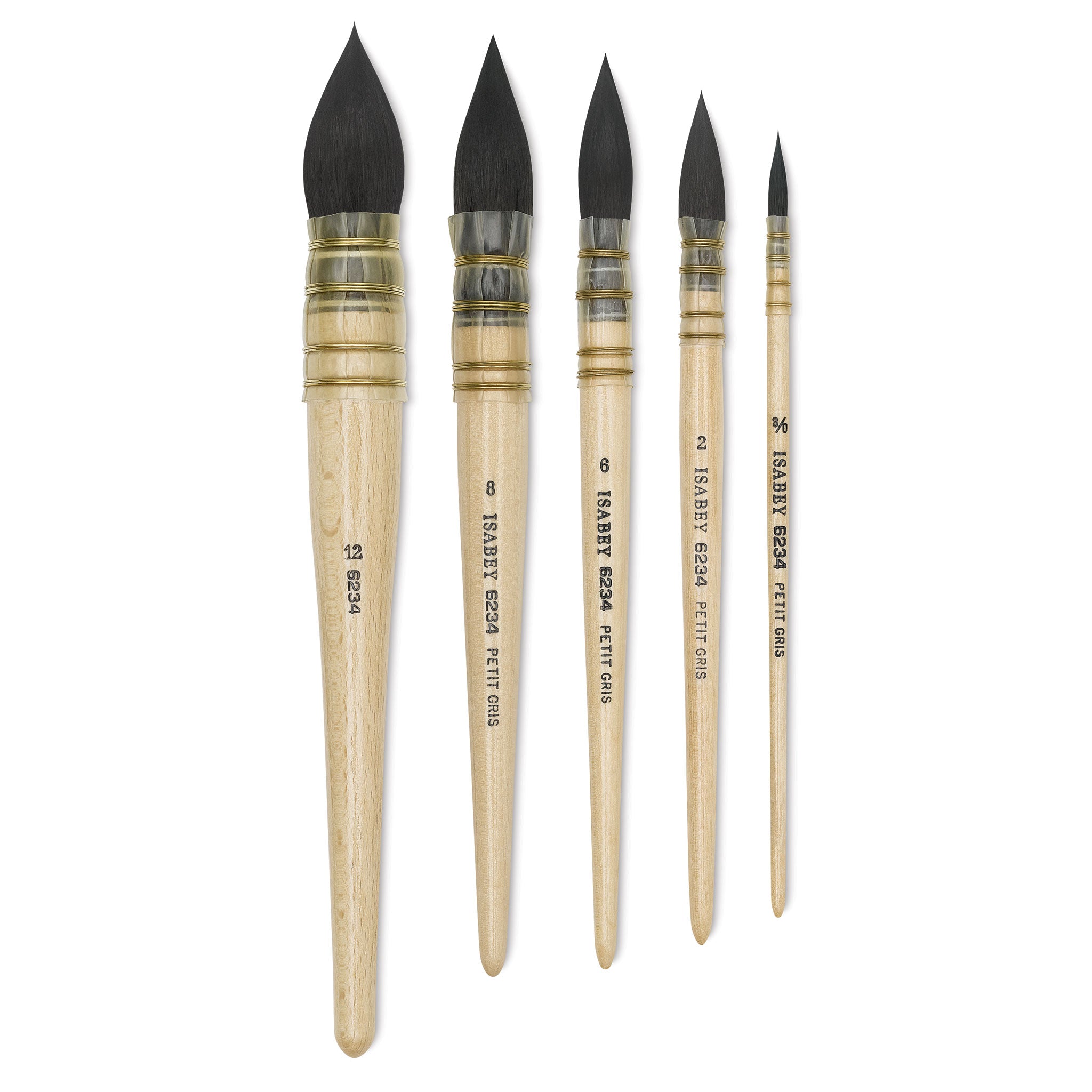 Isabey 6234 Squirrel Round With Wired Goose Quill - Melbourne Etching Supplies