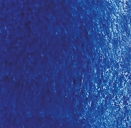 A colour swatch of a blue Caligo Safe Wash Relief Ink 
