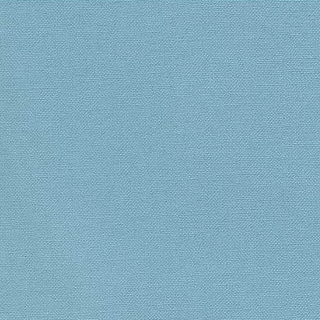 A swatch of solid blue Chelsea book cloth