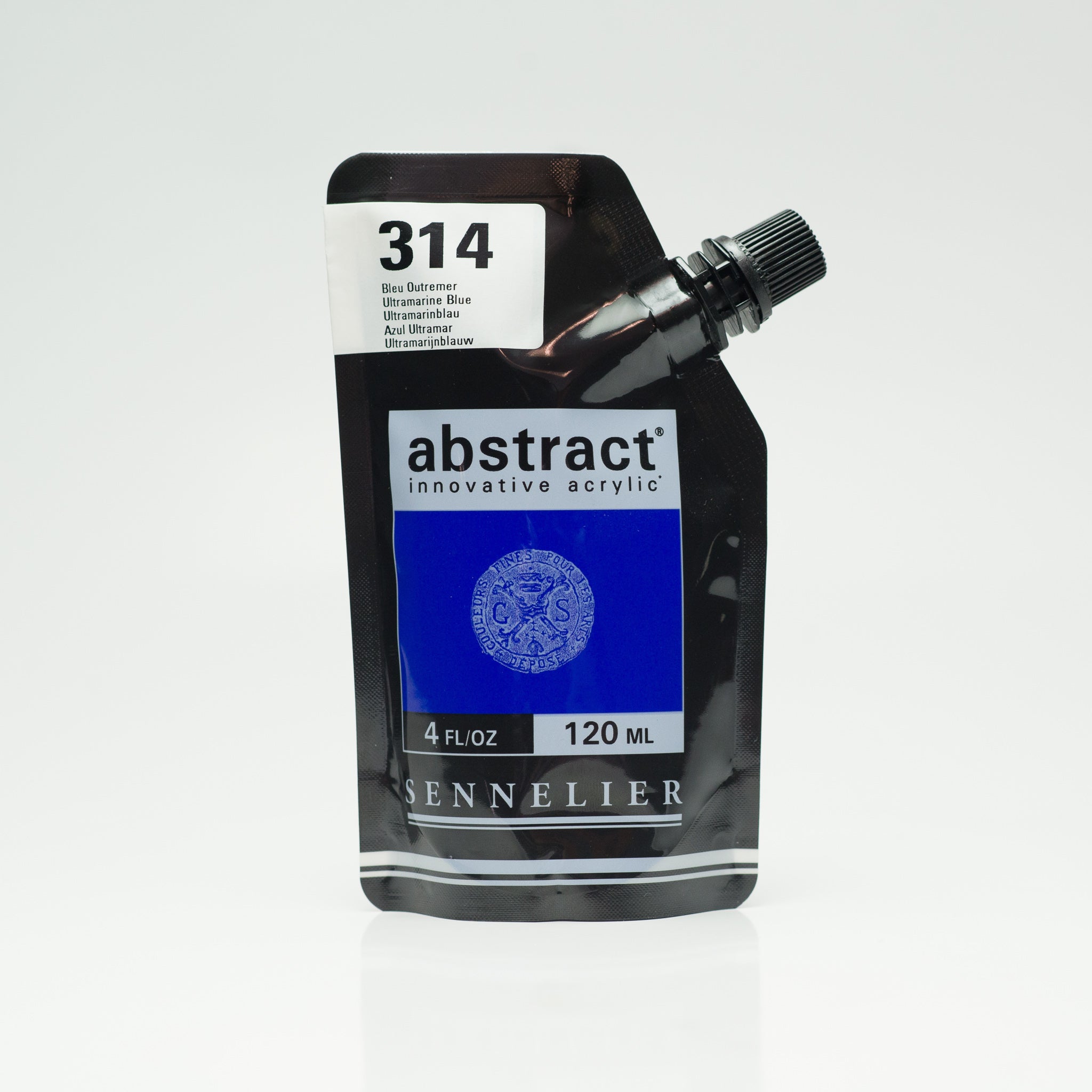 Sennelier Abstract Acrylic Satin 120ml - Melbourne Etching Supplies