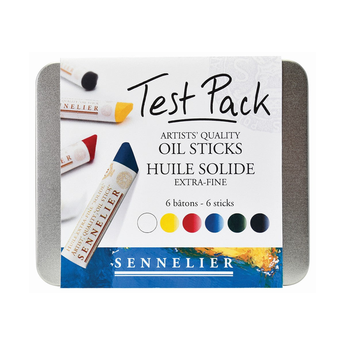 Sennelier Test Pack of Paint Sticks - Melbourne Etching Supplies