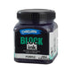 A jar of purple Derivan block printing ink against a white background
