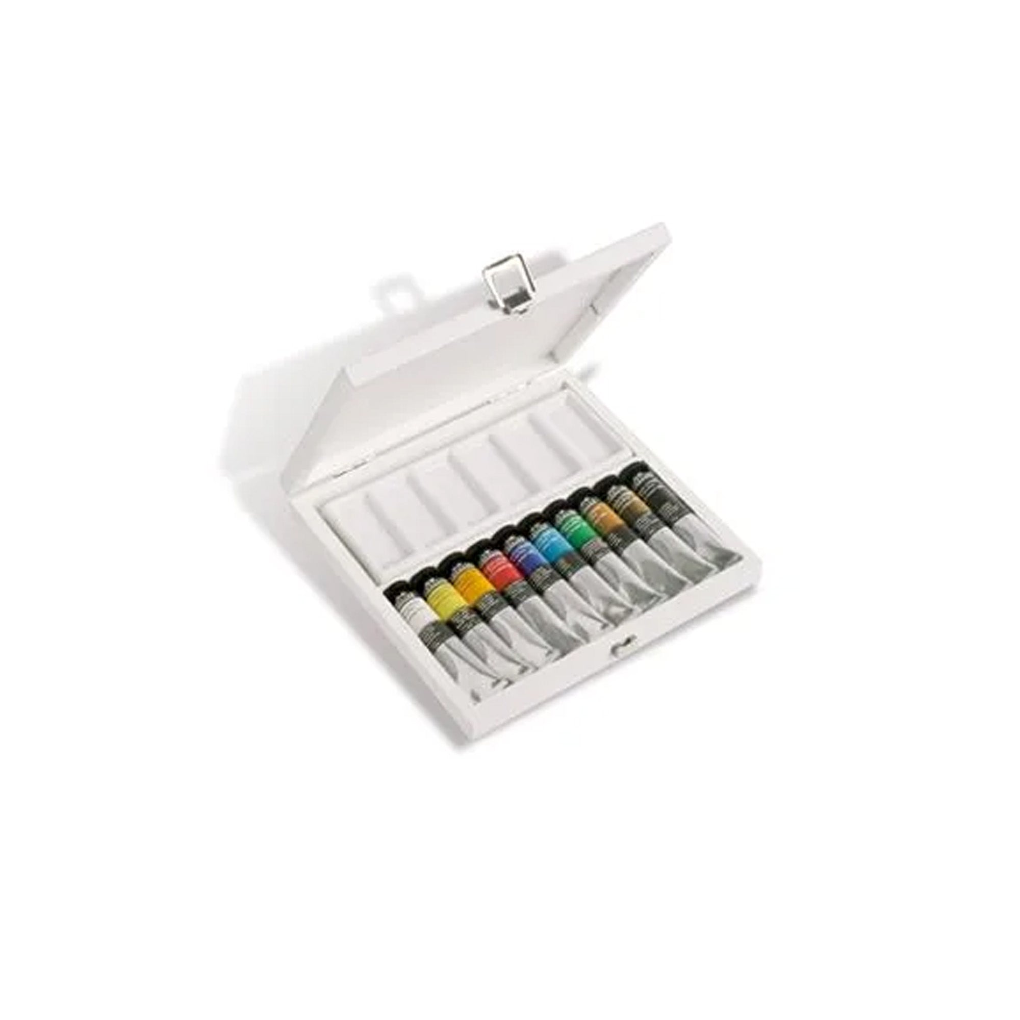 Sennelier white set 10x 21ml artist quality oil colours. - Melbourne Etching Supplies