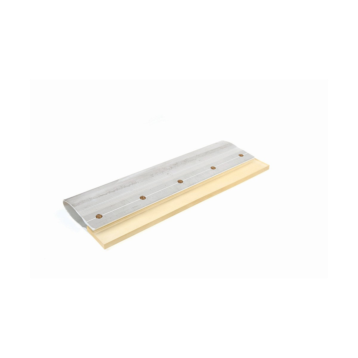 Squeegee aluminium handle with clear rubber - Melbourne Etching Supplies