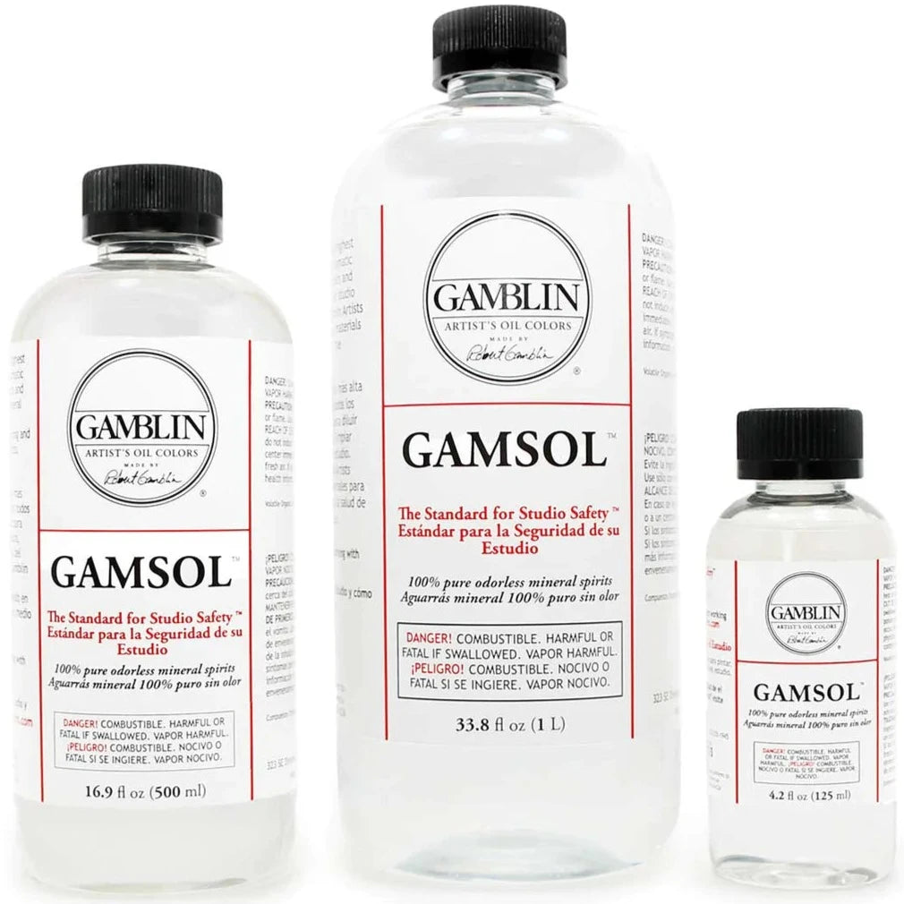 Gamblin Gamsol Odourless Mineral Spirits - Melbourne Etching Supplies