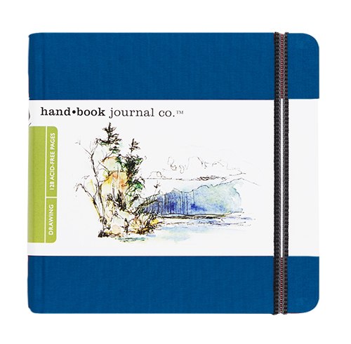 Speedball Travelogue Hand Book Journals (Ultra Blue) - Melbourne Etching Supplies